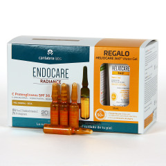 Endocare Radiance C Proteoglicanos SPF 30 30 Ampollas + Regalo Heliocare Water gel 15 ml