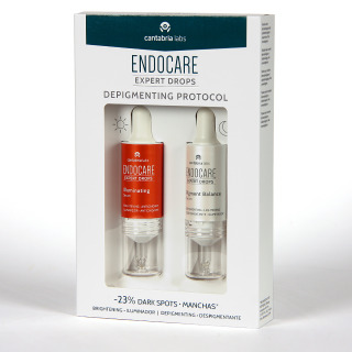 Endocare Expert Drops Depigmenting Protocol 2x10 ml + Regalo Neceser Pack Promo