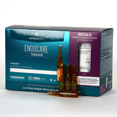 Endocare Tensage 20 ampollas Reafirmantes 20% Descuento PACK Neoretin serum 15ml de Regalo