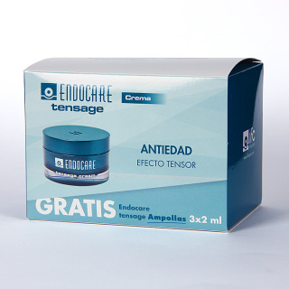 Endocare Tensage Crema 50 ml Pack + 3 Endocare Tensage Ampollas Regalo