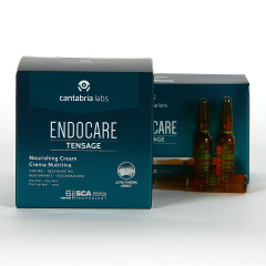 Endocare Tensage Nourishing Crema Nutritiva 50ml PACK Regalo Tensage 10 ampollas