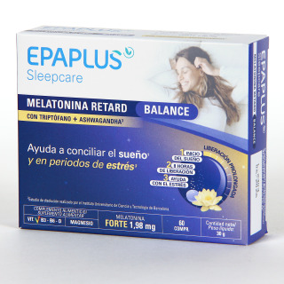 Epaplus Melatonina Retard Balance 60 comprimidos