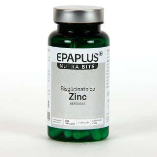 Epaplus Nutra Bits Bisglicinato de Zinc 100 Cápsulas