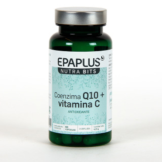 Epaplus Nutra Bits Coenzima Q10 + Vitamina C 60 cápsulas