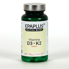 Epaplus Nutra Bits Vitamina K2+D3 90 Cápsulas