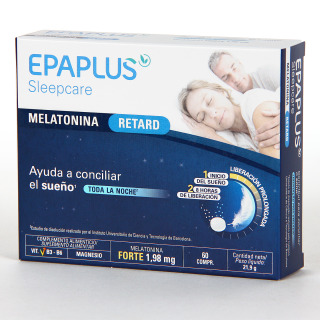 Epaplus Sleepcare Melatonina con Triptófano Direct 60 comprimidos