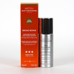 Esthederm Bronz Repair Crema Facial Antiarrugas Sol Fuerte 50ml REGALO Minitalla Bruma Agua celular