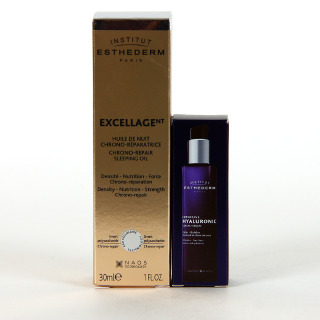 Esthederm Excellage Aceite de noche 30ml REGALO Minitalla Serum Intensive Hyaluronic