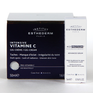 Esthederm Intensive Vitamina C Crema Gel 50 ml REGALO Minitalla Age Proteom Serum