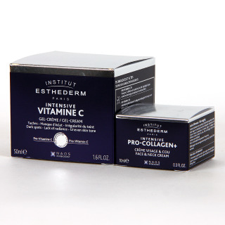 Esthederm Intensive Vitamina C Crema Gel 50 ml REGALO Minitalla Intensive Pro Collagen+ Crema