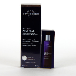 Esthederm Intensive AHA PEEL Serum Concentrado 30 ml REGALO Minitalla Serum Intensive Hyaluronic