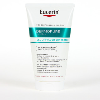 Eucerin Dermopure Gel Limpiador Corrector 150 ml