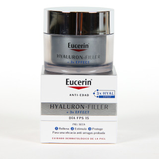 Eucerin Hyaluron-Filler Crema de Día SPF 15 Piel Seca 50 ml