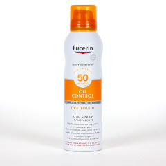 Eucerin Oil Control Dry Touch Spray Transparente FPS 50+ 200 ml