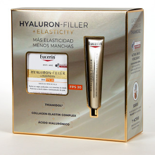 Eucerin Pack Hyaluron-Filler Elasticity Día SPF 30 + Contorno de ojos HF Elasticity de Regalo
