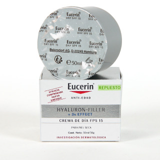 Eucerin Refill Hyaluron Filler Dia SPF15 Piel Seca