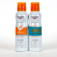 Eucerin Sun Body Oil Control Duplo Spray SPF50 Dry Touch 200 ml