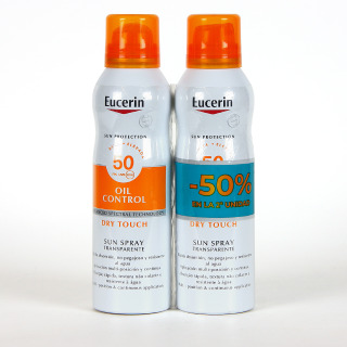 Eucerin Sun Body Oil Control Duplo Spray SPF50 Dry Touch 200 ml