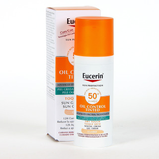 Eucerin Sun Face Oil Control FPS50+ Color Tono Claro 50 ml
