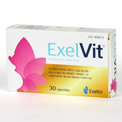 ExelVit Preconcepción Embarazo y Lactancia 30 cápsulas