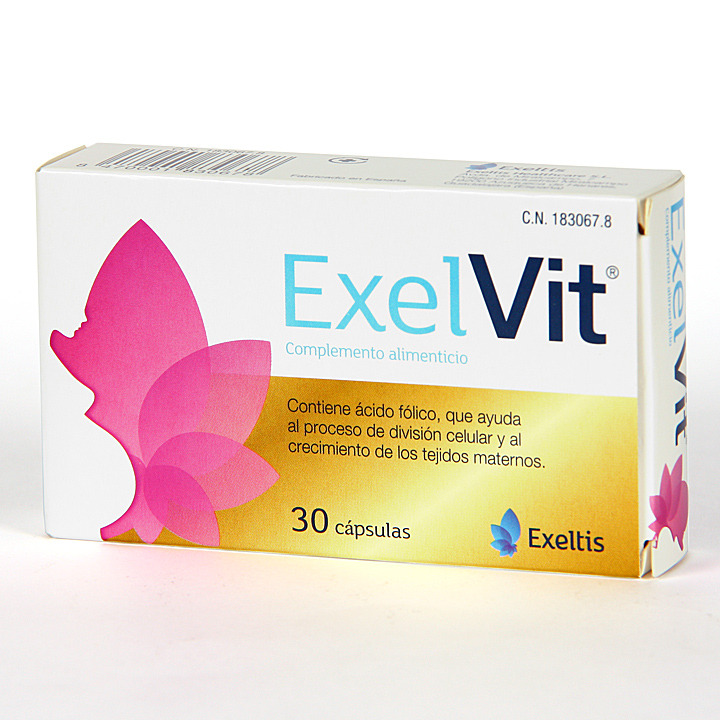 Exelvit Preconcepci N Embarazo Y Lactancia Farmacia Jim Nez