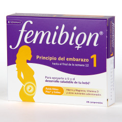 Femibion 1 Planificación y Principio del embarazo 28 comprimidos