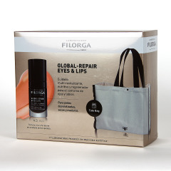 Filorga Global-Repair Eyes & Lips Contorno de Ojos y Labios Multirevitalizante 15 ml REGALO Tote Bag