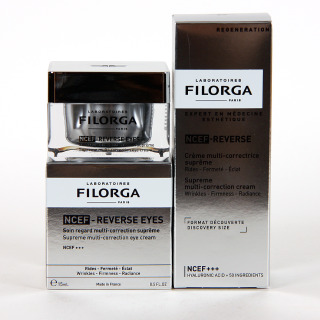 Filorga NCEF Reverse Eyes Contorno de ojos 15 ml REGALO Minitalla NCEF Reverse Crema