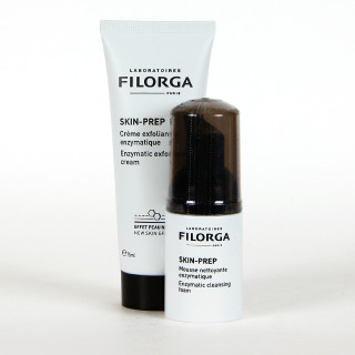 Filorga Skin Prep Crema Exfoliante enzimática 75ml REGALO Minitalla Mousse Limpiadora