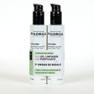 Filorga Skin Prep Gel Limpiador con AHA 150ml REGALO Segunda unidad 2x1