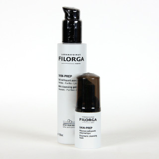 Filorga Skin Prep Gel Limpiador con AHA 150ml REGALO Minitalla Mousse Limpiadora