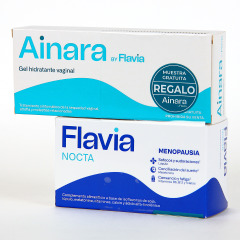 Flavia Nocta 30 Cápsulas con Ainara Gel Hidratante Vaginal 7 g de Regalo