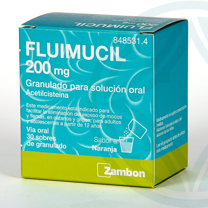 Fluimucil 200 granulado 30 sobres | | Farmacia Jiménez