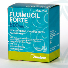 Fluimucil Forte 600 mg Comprimidos efervescentes