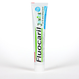 Fluocaril Junior Pasta Dentífrica 6-12 años Sabor Chicle 75 ml