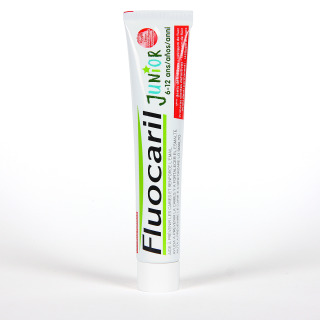 Fluocaril Junior Pasta Dentífrica 6-12 años sabor frutos rojos 75 ml