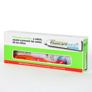 Fluocaril Junior Pasta Dentífrica + Cepillo Pack