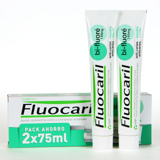 Fluocaril Pasta Dentífrica Menta 75 ml Pack Duplo