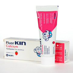 Fluor Kin calcium pasta dentífrica 75 ml