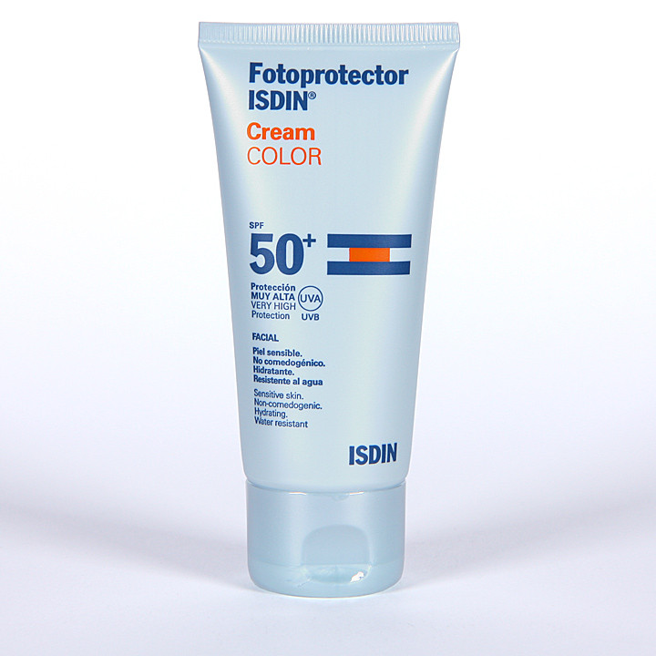 crema con color isdin