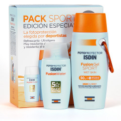 Isdin Fotoprotector Fusion Water + Fusion Gel SPORT Pack 40 % Dto