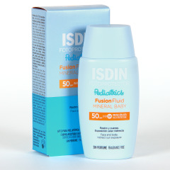 Fotoprotector Isdin Pediatrics Fusion Fluid Mineral Baby SPF 50+ 50 ml