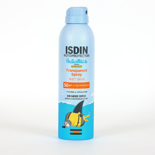 Isdin Fotoprotector Transparent Spray Wet Skin Pediatrics SPF 50 250 ml