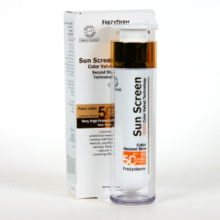 Frezyderm Sun Screen Velvet Face Color SPF50+ 50 ml
