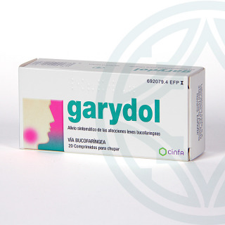 Garydol 20 comprimidos para chupar