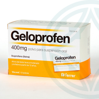 Geloprofen 400 mg 12 sobres