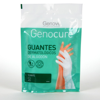 Genocure Guantes Dermatologicos Algodón T.Grande