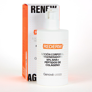 Genové Rederm Loción Corporal Regeneradora 10% AHA + Péptidos De Colágeno 250 ml