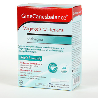 GineCanesbalance Gel vaginal 7 aplicadores 5 ml