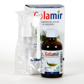 Golamir Tratamiento del dolor de garganta Spray 30 ml